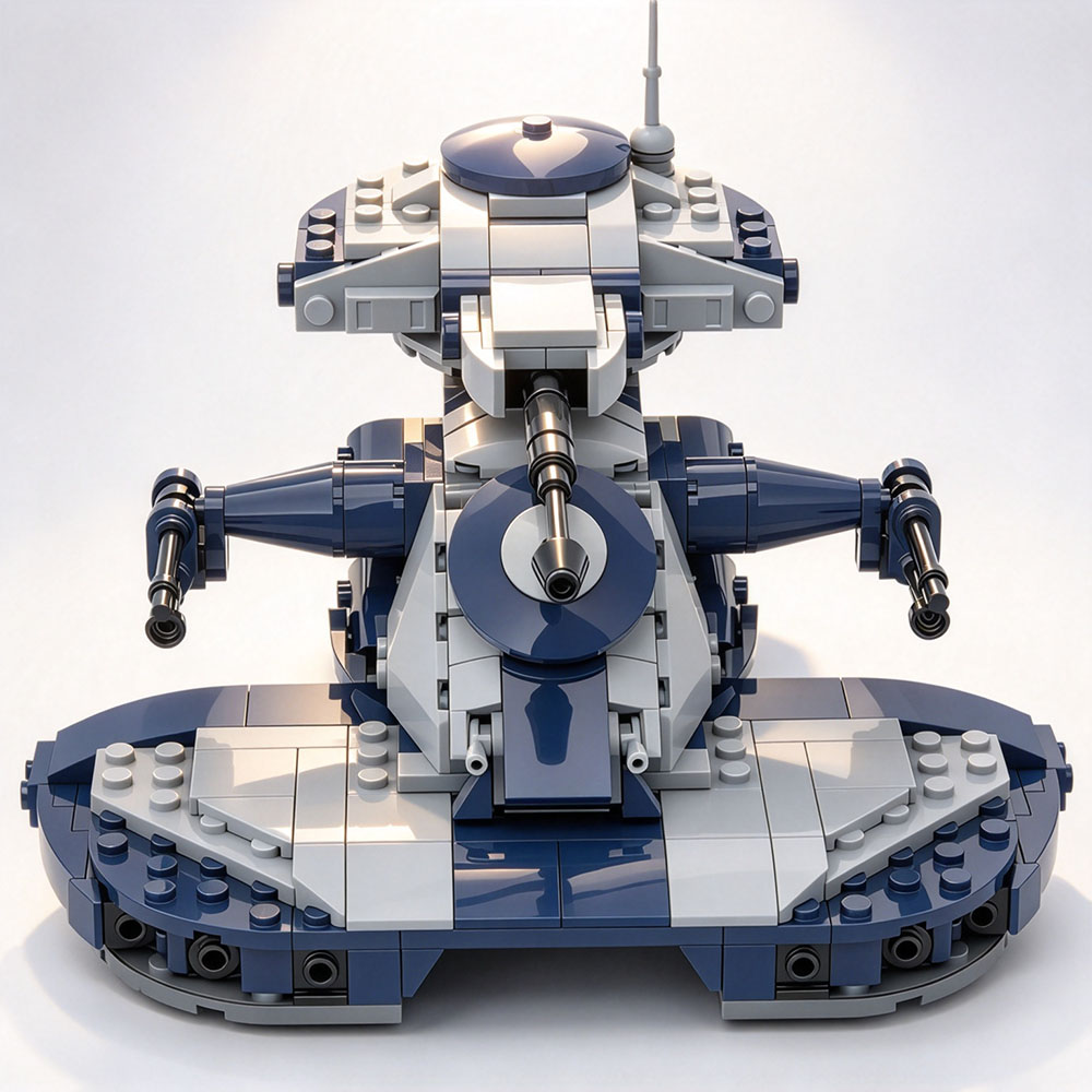 Lego Compatible Military Tank - Accesorios de la película Star Wars,
