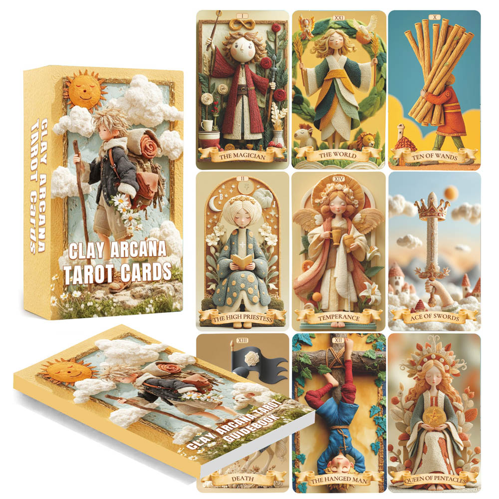 Juego de 78 cartas de Tarot, j - Tarot Cards Deck With Guidebook reseña y precio