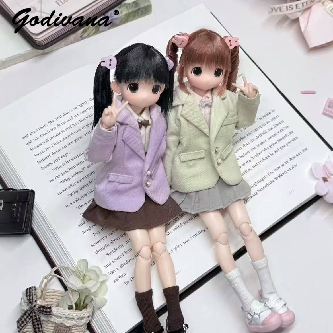 Ropa para muñecas Blythe/OB22/ - Bjd Doll 1 6 Full Set With Clothes reseña y precio