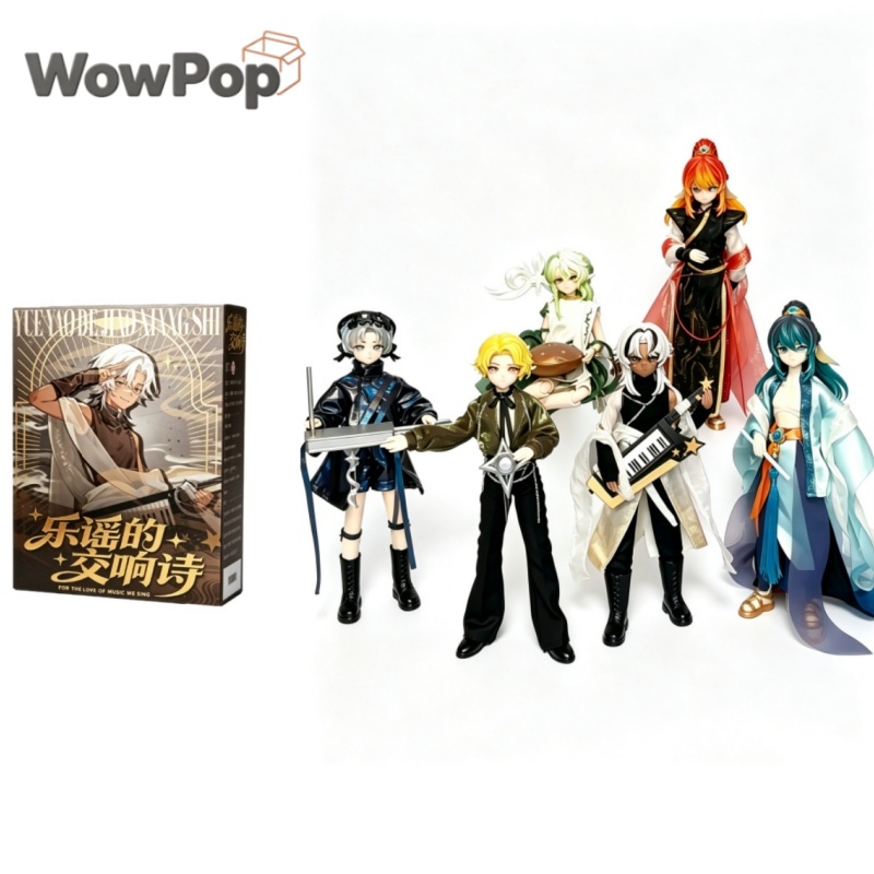 Auténtica serie de poemas sinf - Anime Action Figure Blind Box reseña y precio